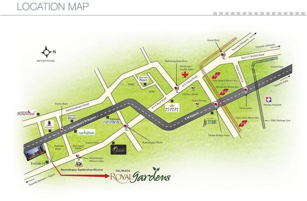  royal gardens Location Plan