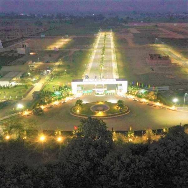 Elevation lucknow-greens-plots Elevation