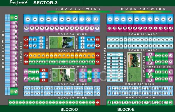 Images for Layout Plan of Wing Constructions And Developers Pvt Ltd Lucknow Greens Villa