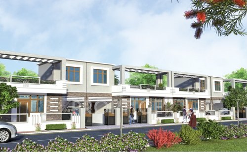  lucknow-greens-villa Images for Elevation of Wing Constructions And Developers Pvt Ltd Lucknow Greens Villa