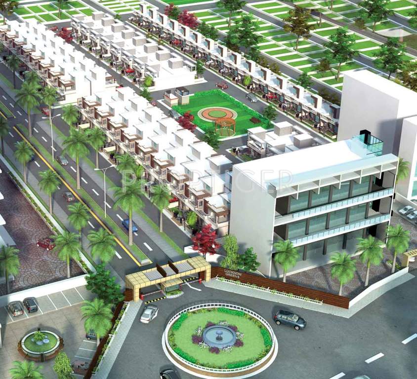  lucknow greens villa Images for Elevation of Wing Constructions And Developers Pvt Ltd Lucknow Greens Villa