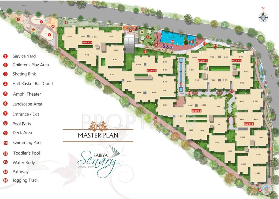  senary Images for Master Plan of Saibya Senary