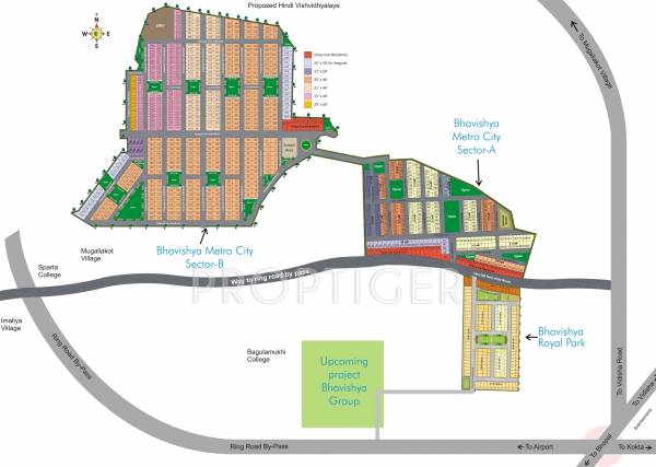 bhavishya-builders-and-developers royal-park-villas Master Plan