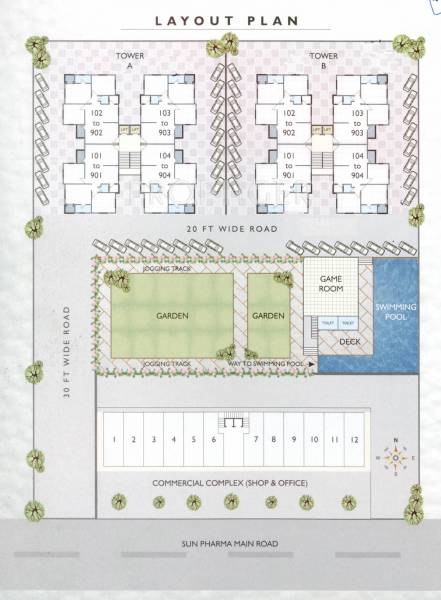 Images for Layout Plan of Sun Sunrise Heights Images for Layout Plan of Sun Sunrise Heights