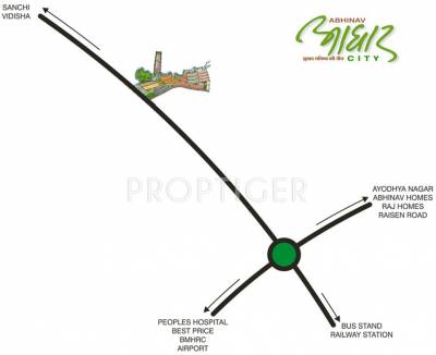 Images for Location Plan of Abhinav Aadhar City Images for Location Plan of Abhinav Aadhar City