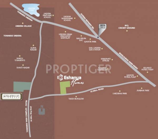 Images for Location Plan of SB Eshanya Homes Images for Location Plan of SB Eshanya Homes