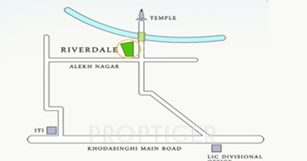 adishakti construction & real estate river dale Location Plan