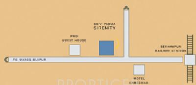 adishakti-construction-&-real-estate shiv-padma-sirenity Location Plan