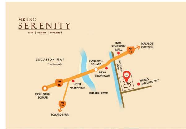 satellite city phase iii Location Plan