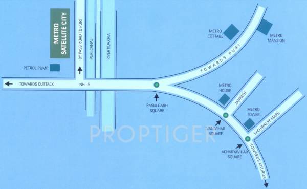 Images for Location Plan of Metro Builder Satellite City Phase I Images for Location Plan of Metro Builder Satellite City Phase I