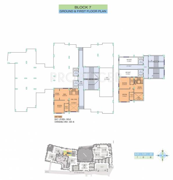 Images for Cluster Plan of Fort Oasis Apartment