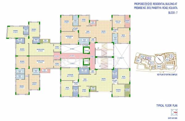 Images for Cluster Plan of Fort Oasis Apartment