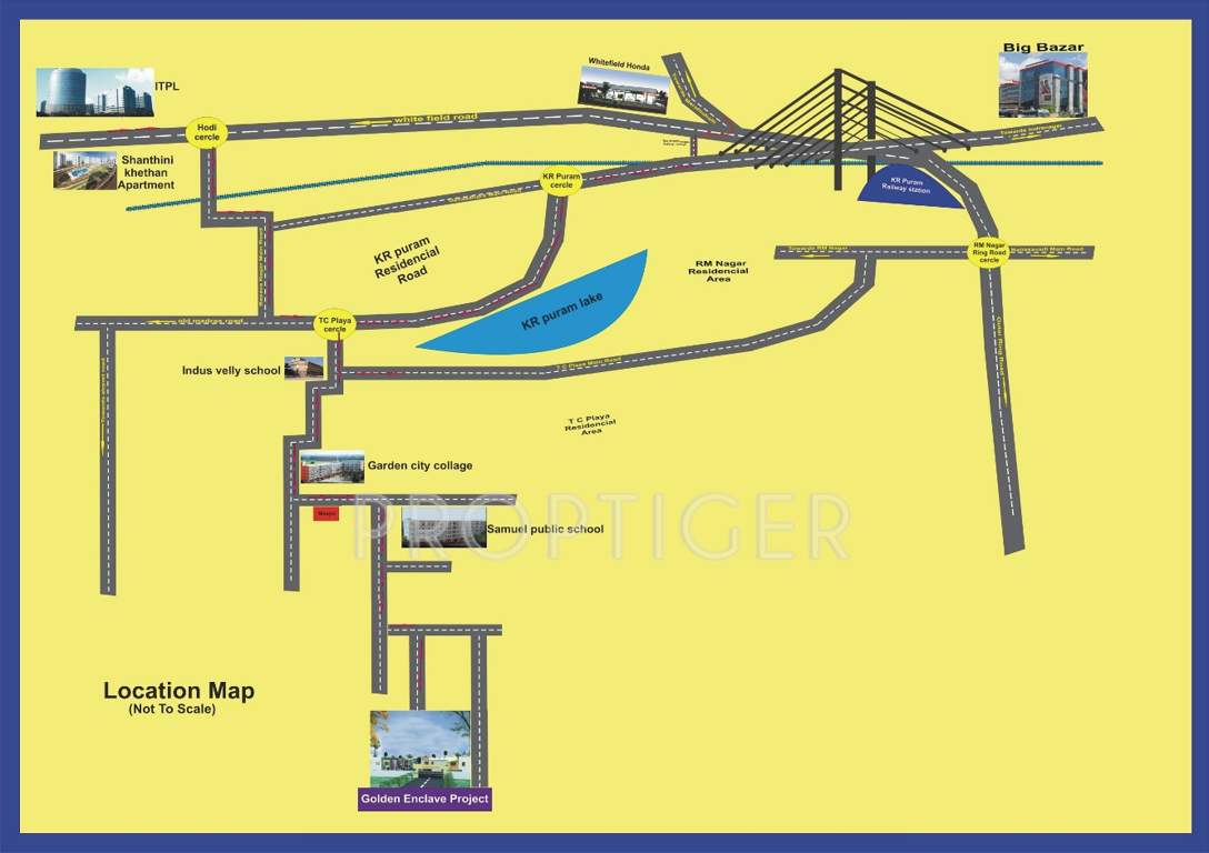 sn properties golden enclave Location Plan