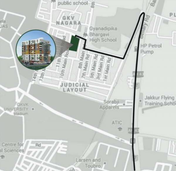 Images for Location Plan of Adithyasri Adithya Kings Court