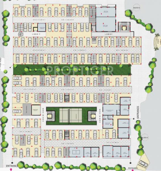 jay-shakti-developers-pvt-ltd varsa-enclave-phase-i Cluster Plan for ground Floor