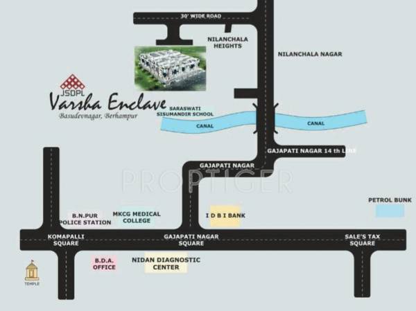 jay-shakti-developers-pvt-ltd varsa-enclave-phase-i Location Plan
