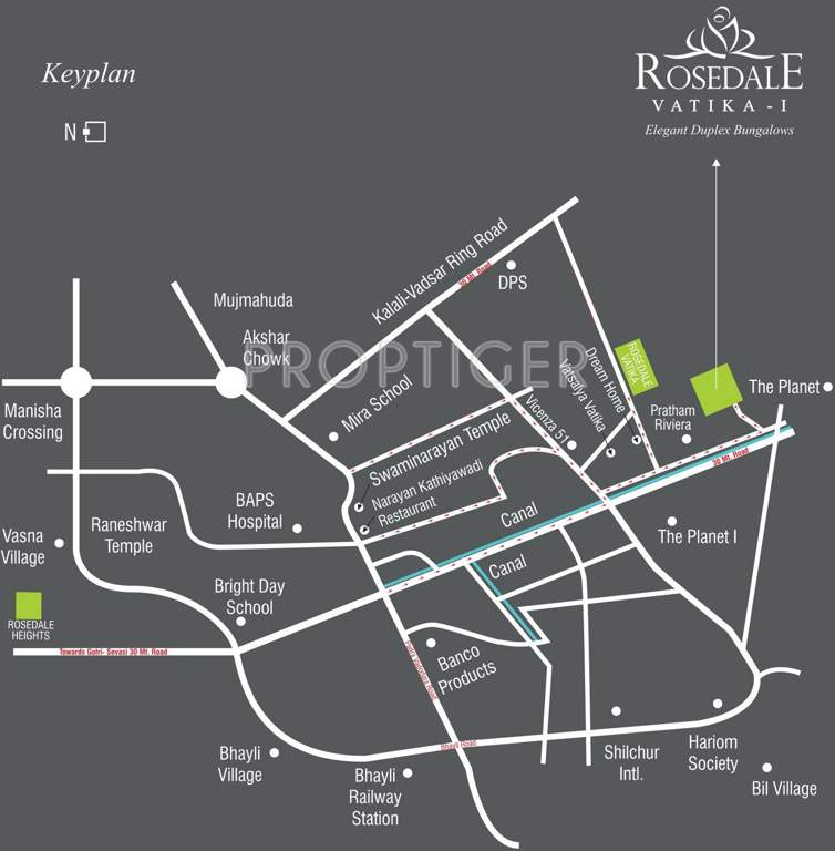  vatika i Images for Location Plan of Rosedale Vatika I