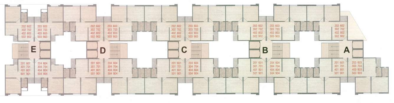 shantigram Images for Cluster Plan of Eshanya Shantigram