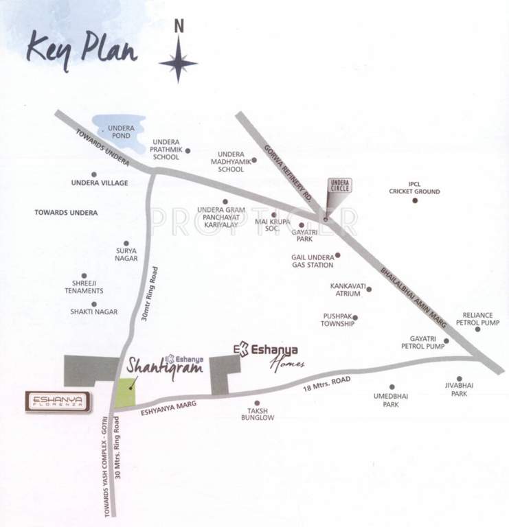 shantigram Images for Location Plan of Eshanya Shantigram