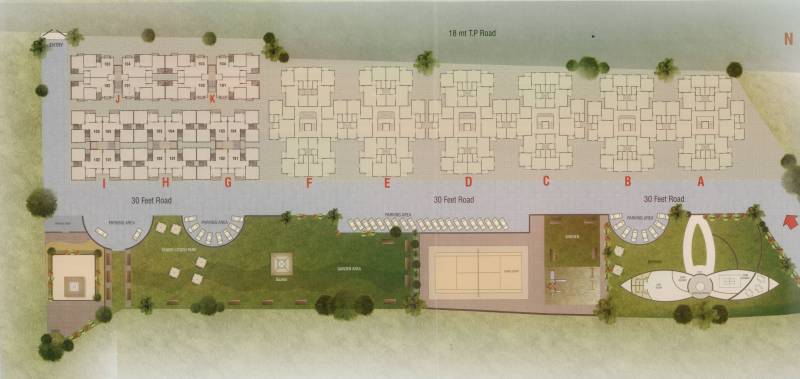 Images for Site Plan of Aim Asopalav Club Apartments