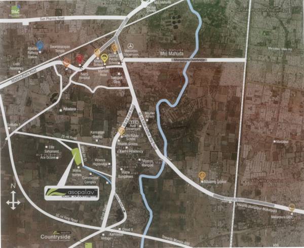 Images for Location Plan of Aim Asopalav Club Apartments