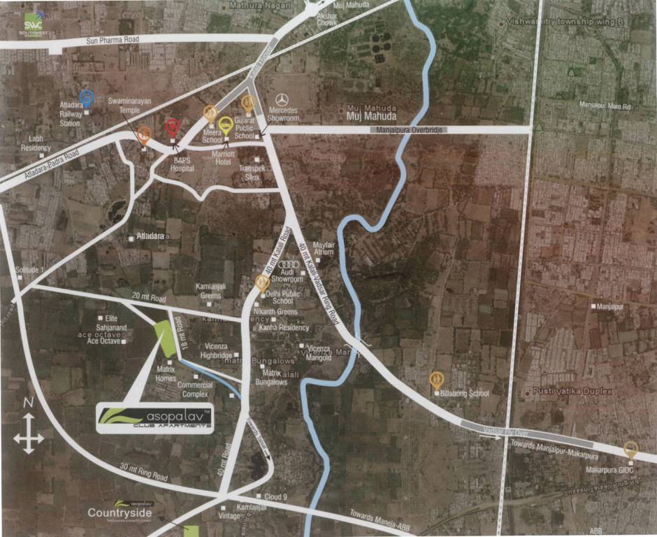 Images for Location Plan of Aim Asopalav Club Apartments