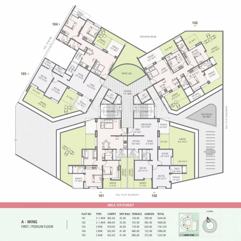 Images for Cluster Plan of Crystal 33 KeshavKunj