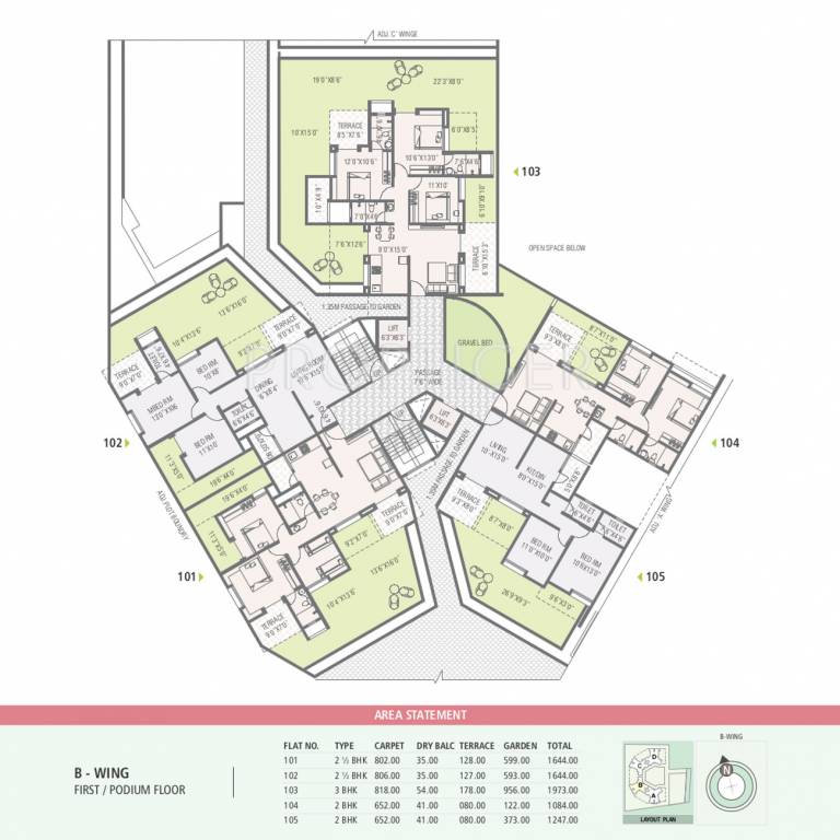 Images for Cluster Plan of Crystal 33 KeshavKunj