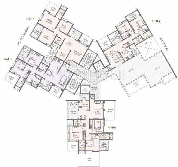 Images for Cluster Plan of Crystal 33 KeshavKunj