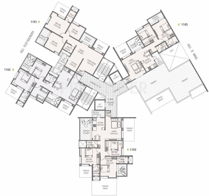 Images for Cluster Plan of Crystal 33 KeshavKunj