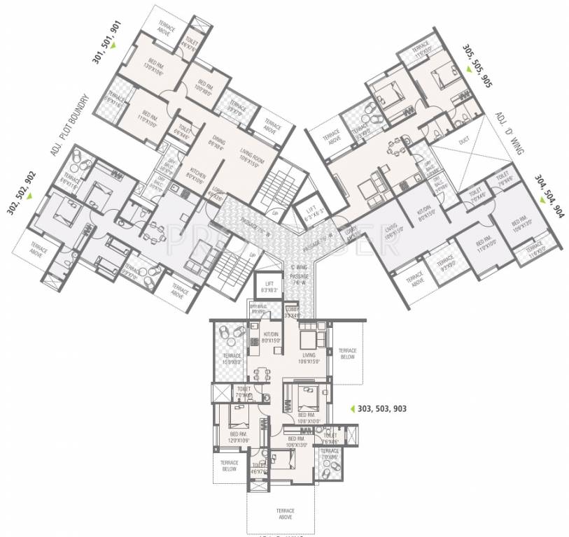 Images for Cluster Plan of Crystal 33 KeshavKunj