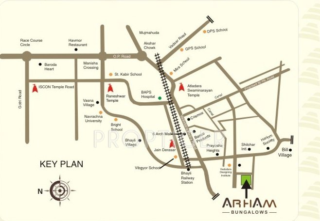 Images for Location Plan of Parshwa Arham