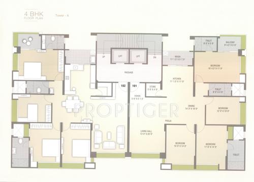 Images for Cluster Plan of Vishwa Kelly Residency Images for Cluster Plan of Vishwa Kelly Residency