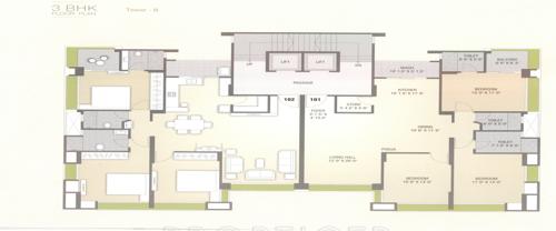 Images for Cluster Plan of Vishwa Kelly Residency Images for Cluster Plan of Vishwa Kelly Residency