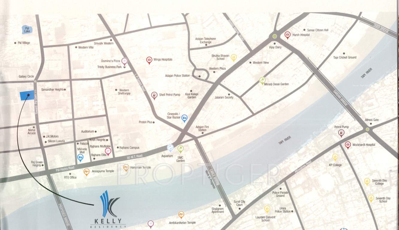 Images for Location Plan of Vishwa Kelly Residency