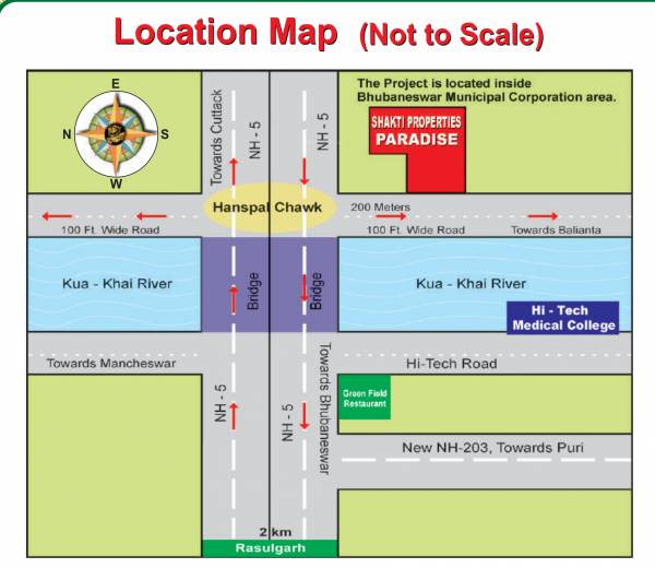  paradise Location Plan