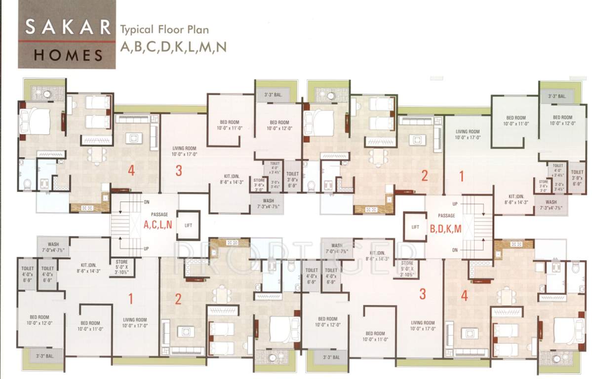 Images for Cluster Plan of Sakar Homes