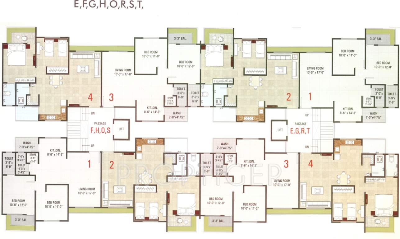 Images for Cluster Plan of Sakar Homes