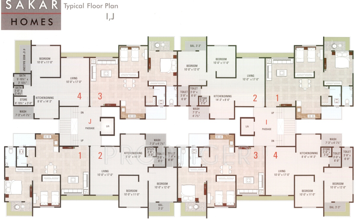 Images for Cluster Plan of Sakar Homes