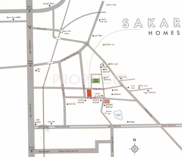 Images for Location Plan of Sakar Homes
