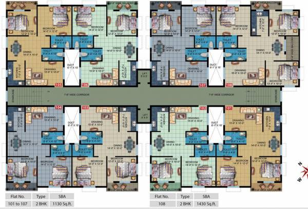 Images for Cluster Plan of  Midland Heights
