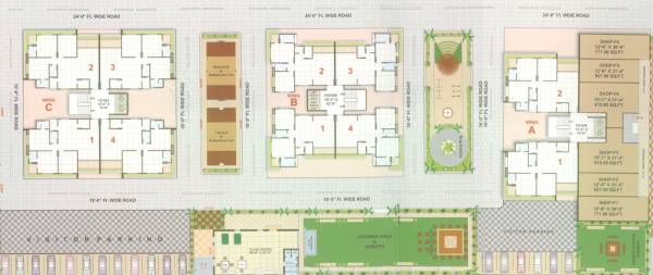 Images for Layout Plan of Build Anupam Heights Images for Layout Plan of Build Anupam Heights