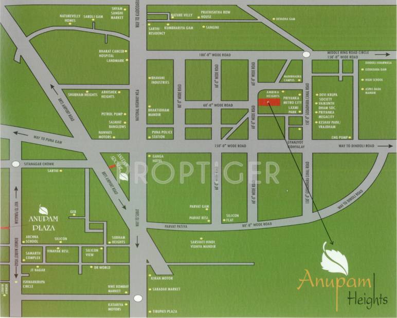 Images for Location Plan of Build Anupam Heights