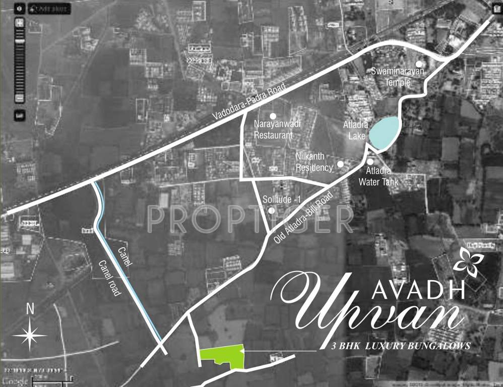  upvan Images for Location Plan of Avadh Upvan