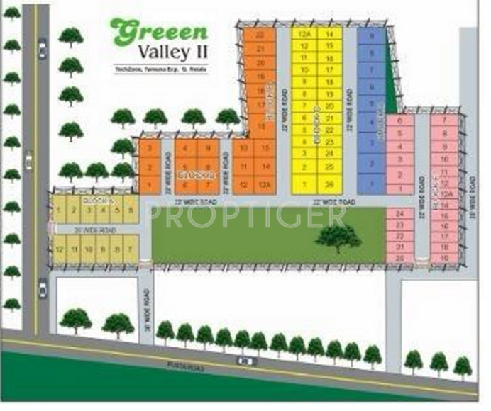 Images for Layout Plan of Amarjyoti Green Valley 2