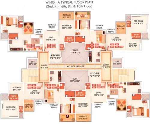 Images for Cluster Plan of Navratna Exotica exotica Images for Cluster Plan of Navratna Exotica