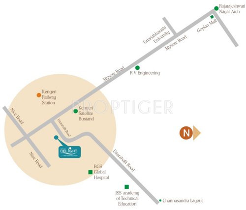  delight Images for Location Plan of Dream Home Builders And Developers Delight