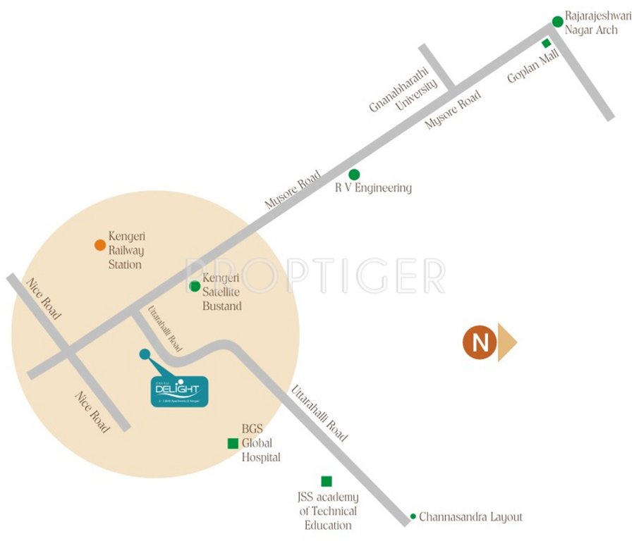 delight Images for Location Plan of Dream Home Builders And Developers Delight