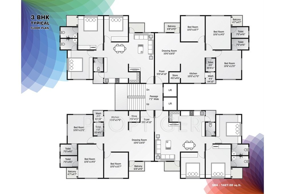 Images for Cluster Plan of Sairang Heights