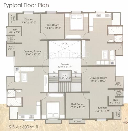 Images for Cluster Plan of Nandi Prakruti Home Images for Cluster Plan of Nandi Prakruti Home